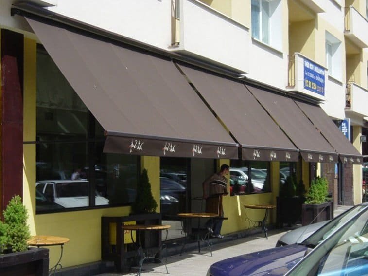 toldo con tension