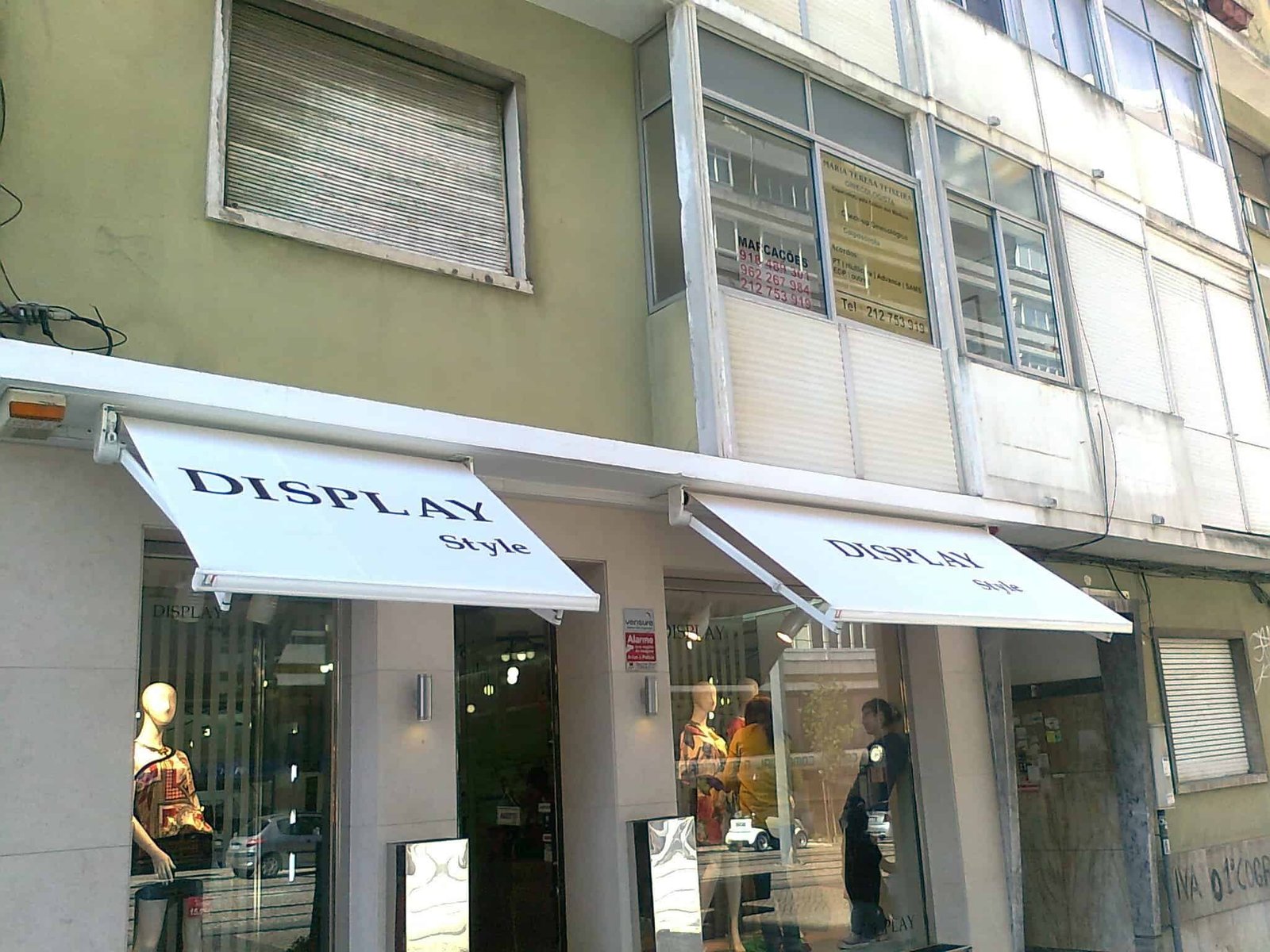 toldos brazos extensibles